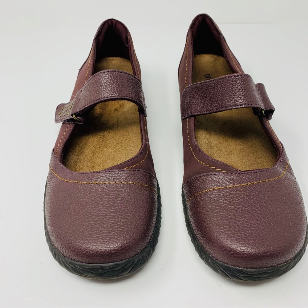Orthaheel 25 Sara/TVW1254 Maroon Mary Janes Sz 8.5